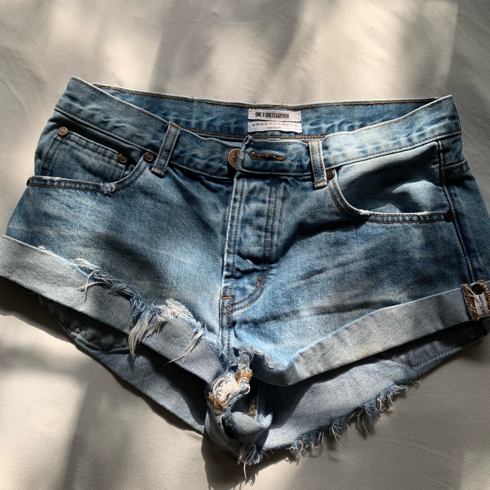 One teaspoon denim shorts